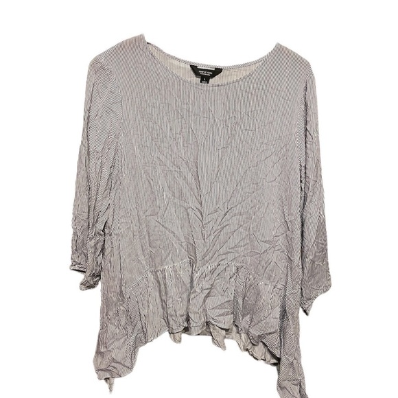 Simply Vera‎ Vera Wang Stripe Shirt - Picture 1 of 6